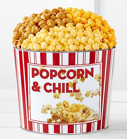 Tins With Pop&reg; Popcorn and Chill